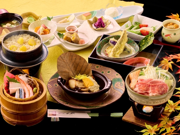 秋味うまいもん会席★夕食会場：宴会場