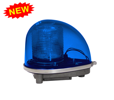  【LED】 青色丸型警光灯 2N型