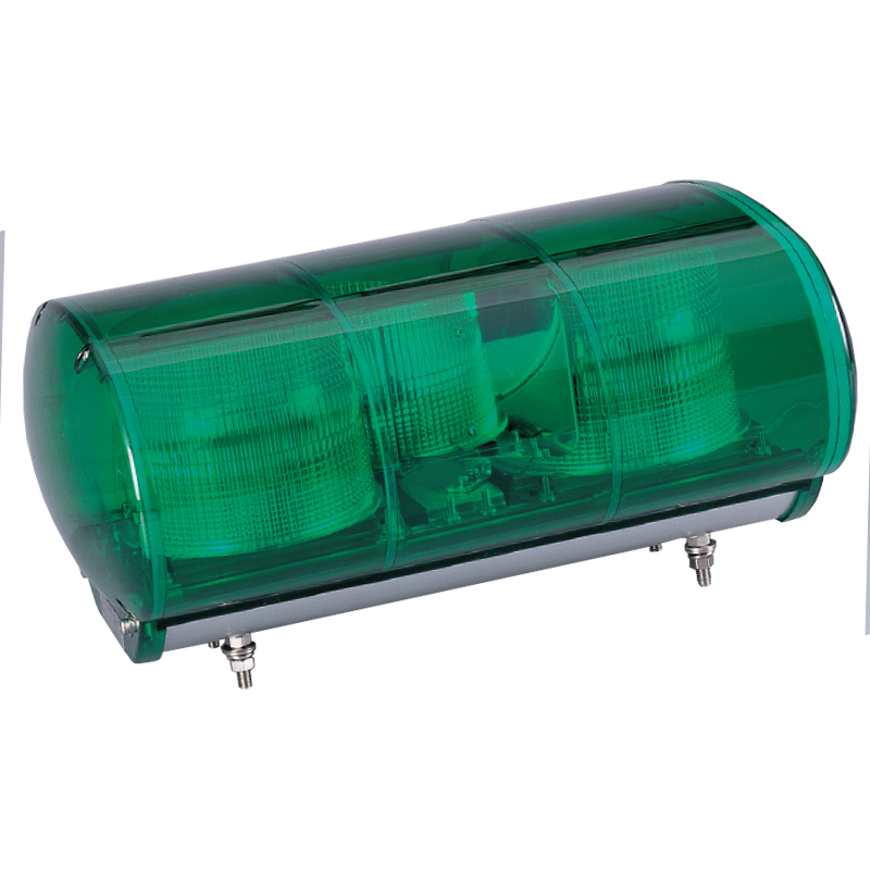 緑色散光式警光灯 M型 43型（幅430mmタイプ）