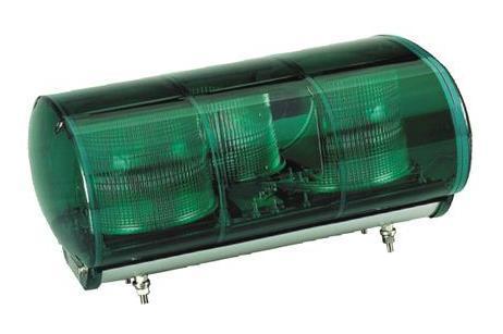 緑色AC100V警光灯 
M型