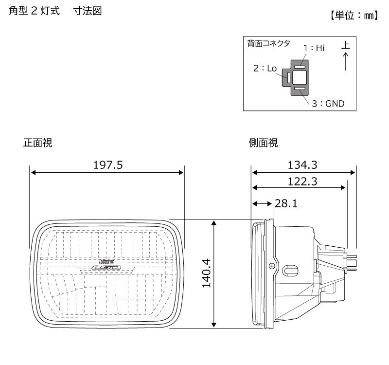 LEDヘッドランプユニット | トラック・バス用品（LED） | LED関連商品