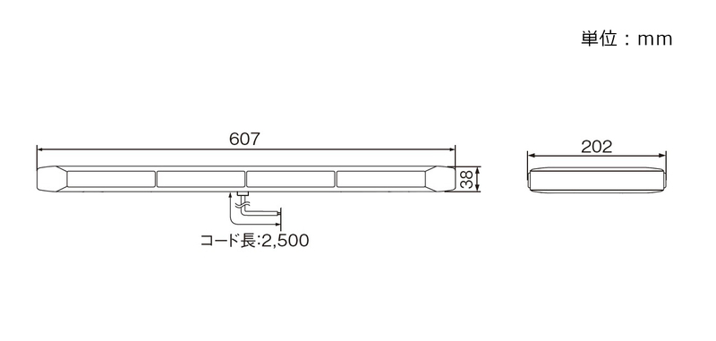 超特価激安 小糸 LED黄色散光式警光灯 M型 43型 12V 幅430mmタイプ LED43BYSM 3625760 法人 事業所限定 外直送元 