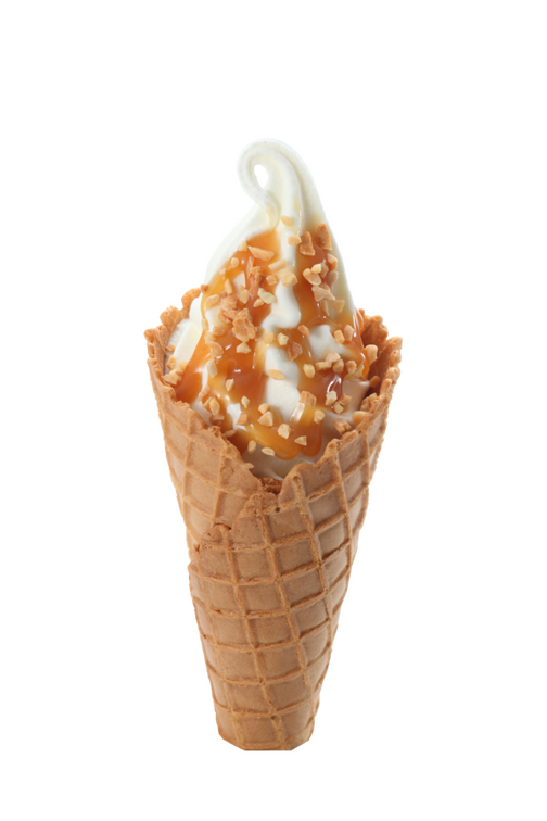 キャラメルナッツソフト