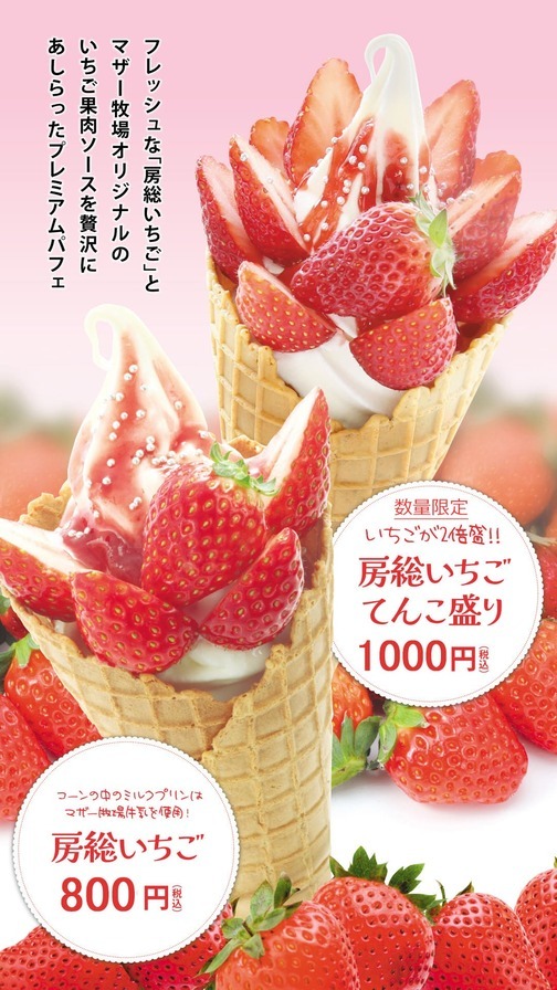 ぱふぇそふと 房総いちご