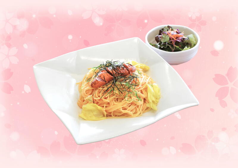あぶりたらこの春キャベツパスタ