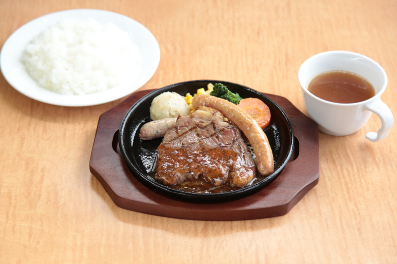 ハーフステーキ＆自家製ソーセージ