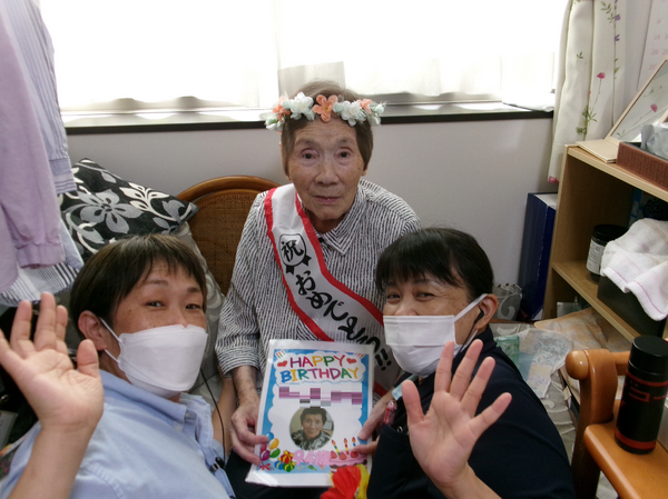 8月のお誕生日会 No.1