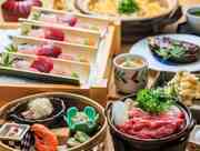 ◆秋プラン◆国産牛と秋野菜のすき焼き小鍋と駿河湾海の幸の秋のなすび会席 一富士