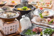◆夏宵(なつよい)コース◆和牛・すっぽん・玉蜀黍の土鍋御飯を食す特別覚弥会席