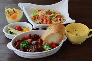 ～ビーフシチューと冷製パスタ～