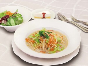 桜海老香るスープパスタ